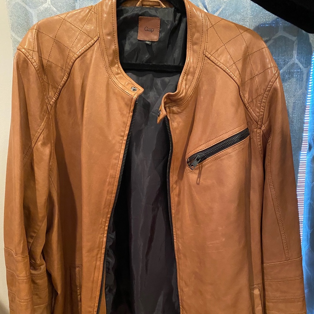 Men’s XXL Butterscotch Leather Jacket